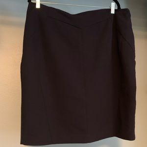 Worthington Size 18 Navy Blue Pencil Skirt